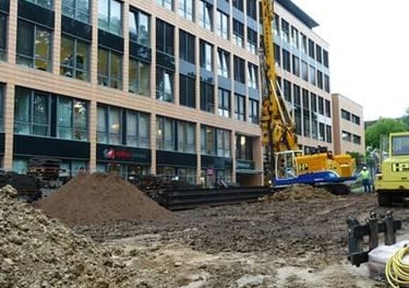 Baubeginn in Wiesbaden